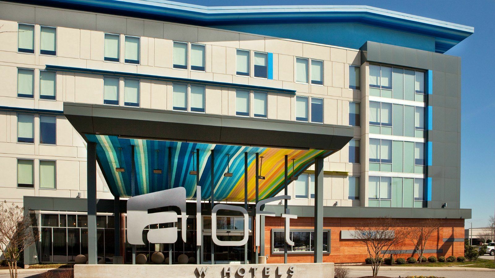 Aloft Chesapeake Hotel Exterior foto